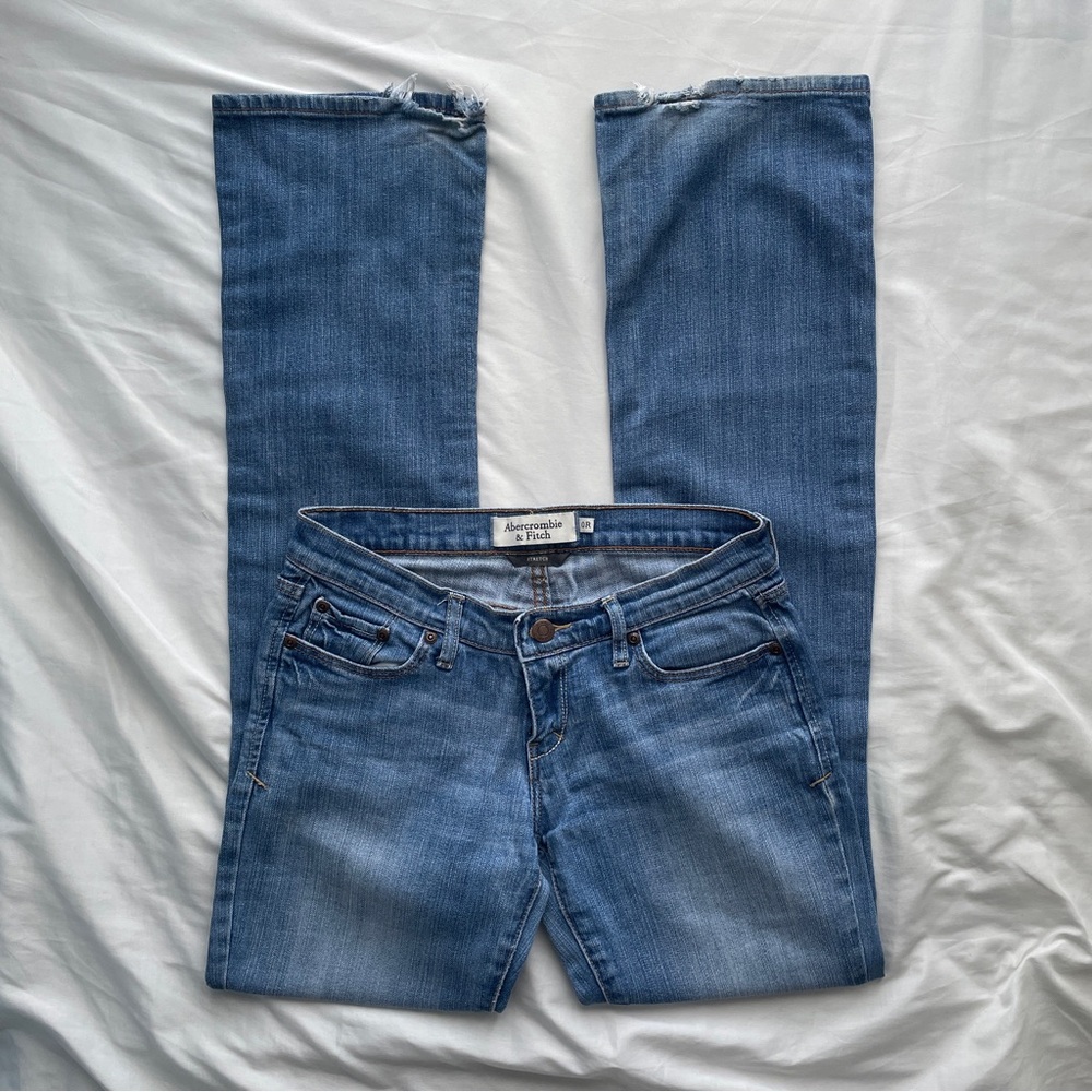 VINTAGE A&FITCH perfect stretch low-rise bootcut “Emma” jeans